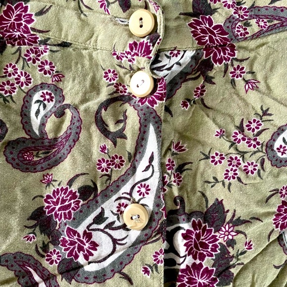 Boho Floral Maxi Skirt flowers πΈ Prophecy (XL, Plus Size) - Picture 6 of 8